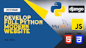 develop a full responsive website using python