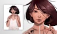 draw semi realistic anime in my style