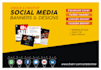 create a professional social media design and cover