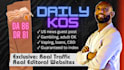 publish your do follow backlink on daily kos da 86