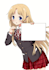 make character anime hold your sign