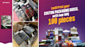 print custom packaging boxes with low moq 100 pieces, free design included