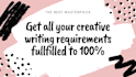 write the best short stories and novel masterpieces