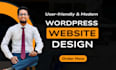 provide unique and modern wordpress website design and redesign