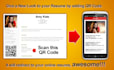 create exclusive QR Code ready Mobile Resume or Landing Page