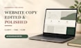 professionally edit and polish your website copy
