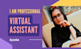 be your professional virtual assistant for data entry