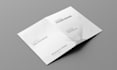 do modern minimal corporate business presentation office folder design