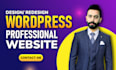 design and develop a responsive business wordpress website