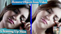 vfx object removal from video, replacement  and clean up skin