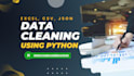 do data cleaning and organize your dataset using python