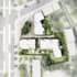 create a rendered urban site plan