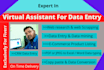 do your online data entry and web research accurately