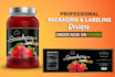 create professional packaging and labeling designs