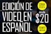 create 1000 short vertical videos in spanish with professional editing