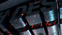 create 3d grunge metal and fire logo intro