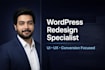 redesign, fix colors, sections on your wordpress website