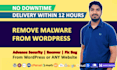 do wordpress malware removal, fix hacked wordpress security