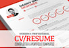 craft a professional resume CV and bios