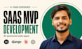 do saas mvp development and ai web apps as a full stack developer using nextjs