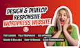 design and develop a premium, responsive wordpress website