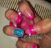 give you a step by step tutorial on how to create glitter tip gel nails