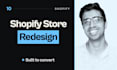 customize, design or redesign shopify store, shopify website