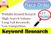 do profitable excellent SEO keyword research and competitor analysis