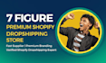 design an automated shopify dropshipping store and aliexpress shopify website