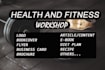 work on health and fitness related