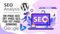 do on page  and technical SEO of wordpress