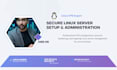 set up, secure, and manage linux vps and web servers