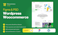 convert figma or psd to wordpress with woocommerce
