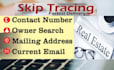do real estate skip tracing service by tloxp