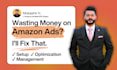 setup and manage amazon PPC campaign, amazon ads campaign fba