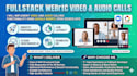 do seamless video and audio calls with webrtc jitsi and  mediasoup