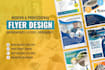 design professional modern flyers with infographic