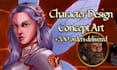 hand draw your dnd character design or concept art illustration