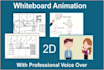 create an engaging custom whiteboard animation explainer video