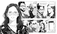 a comic illustrations for your anime and manga book pages