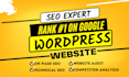 do wordpress website onpage seo technical  optimization and website audit