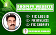 fix shopify liquid HTML CSS bugs in shopify website store