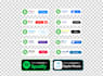 create complete social media lower thirds package