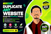 copy, clone, or redesign any website into wordpress