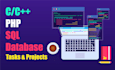create debug fix website in php script sql html js bootstrap