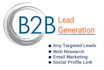 do lead generation and collect required data