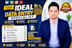 do accurate and efficient data entry tasks for you