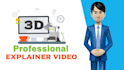 create a professional explainer video with 3d spokesperson