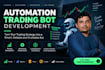 build automated algo trading bot