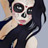 draw you with a UNIQUE sugar skull makeover